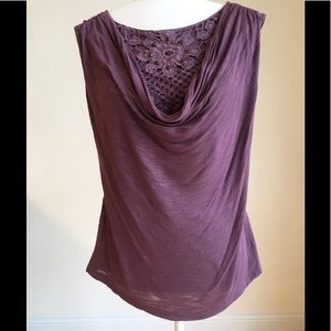 Gorgeous Babeau drape front tank top!